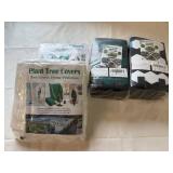 SSS. 2x5pk Hexagonal Grow Bags & Tree/Bush Covers