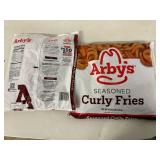 2x 4lbs Arbys Seasoned Curly Fries
