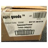 10 Bags Of Epic Goods Jalapeno Pretzels