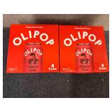 2 X 4Ct Packs Of Cherry Cola Olipop