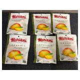 6 Bags Of Mariani Freeze Dried Mangos