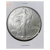 2022 AMERICAN SILVER EAGLE 1 TROY OZ .999 FINE SILVER