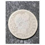 1912 US BARBER QUARTER
