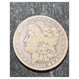1892-S US MORGAN SILVER DOLLAR