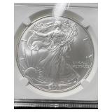 2007 AMERICAN SILVER EAGLE NGC MS69