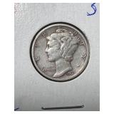 1937-S US MERCURY DIME