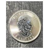 2015 CANADIAN HAWK HALF TROY OZ .9999 FINE SILVER