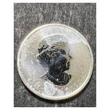 2012 CANADIAN MOOSE 1 TROY OZ .9999 FINE SILVER