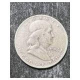 1954-D US FRANKLIN HALF DOLLAR