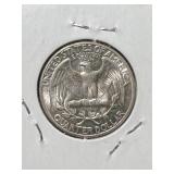 1948 US WASHINGTON QUARTER BU