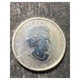 2011 CANADIAN GRIZZLY 1 TROY OZ .9999 FINE SILVER