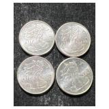 1 TROY OZ .999 FINE SILVER FRACTIONAL PIECES