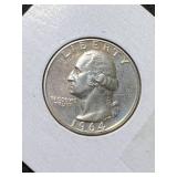 1964 US WASHINGTON QUARTER