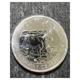2013 CANADIAN PRONGHORN 1 TROY OZ .9999 FINE SILVER