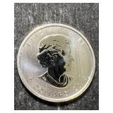 2013 CANADIAN PRONGHORN 1 TROY OZ .9999 FINE SILVER