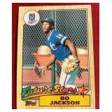 1987 Topps Bo Jackson Rookie Card