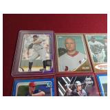 (10) Numbered Baseball Cards