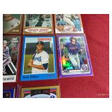 (10) Numbered Baseball Cards