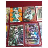 (15) Football Cards - All Prizms, Inserts, Etc.