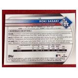 2025 Bowman Chrome Roki Sasaki Rookie - Megabox Refractor