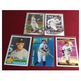 (5) Aaron Judge Cards - Includes Refractor Insert