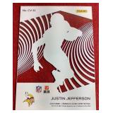 2020 Clear Vision Justin Jefferson Acetate Rookie Card