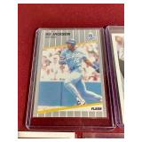 (5) Bo Jackson Cards