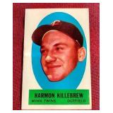 1963 Topps Peel-Offs Harmon Killebrew