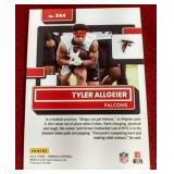 (10) 2022 Donruss Gold Press Proof Premium Tyler Allgeier Rookie Cards