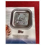 2021 Topps Yogi Berra Commemorative Patch Card