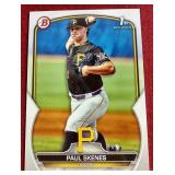 2023 Bowman Draft Paul Skenes 1st Bowman Card