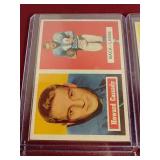 (4) 1957 Topps Football Cards - (2) HOFers & (2) Rookies