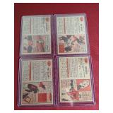(4) 1957 Topps Football Cards - (2) HOFers & (2) Rookies