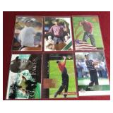 (6) Upper Deck Tiger Woods Cards