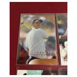 (6) Upper Deck Tiger Woods Cards