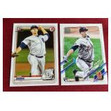 (2) Tarik Skubal Cards - 1st Bowman & Topps Rookie