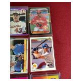 (10) 80s/90s Baseball Rookies - All Stars & HOFers
