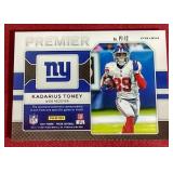 2021 Prizm Kadarius Toney Rookie Patch Card