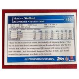 2009 Topps Matthew Stafford Rookie Card