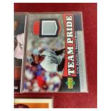 (5) Baseball Relic Cards
