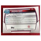 2022 Bowman University Chrome Jaxson Dart 1st Bowman Card