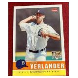 2006 Fleer Tradition Justin Verlander Rookie Card