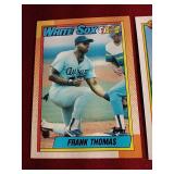 (2) 1990 Frank Thomas Rookie Cards
