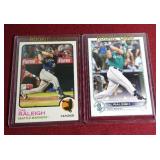 (2) Cal Raleigh Rookie Cards