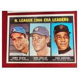 (2) 1967 Topps Sandy Koufax Leaders Cards