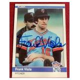 Frank Viola Autographed Card