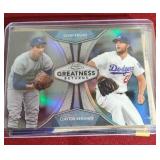 (10) Clayton Kershaw Cards - Includes Refractor