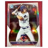 2023 Bowman Chrome Luke Keaschall 1st Bowman Refractor