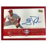 2000 UD Ionix Scott Rolen Autograph Card