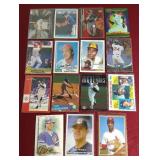 (15) Baseball Cards - All HOFers